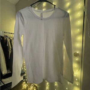 Zenana Outfitters White Long Sleeve Top